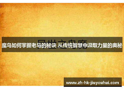 魔鸟如何掌握老马的秘诀 从传统智慧中汲取力量的奥秘 魔鸟如何掌握老马的秘诀 从传统智慧中汲取力量的奥秘